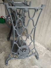 STARA  ZABYTKOWA PODSTAWA DO MASZNY - zdjęcie 2