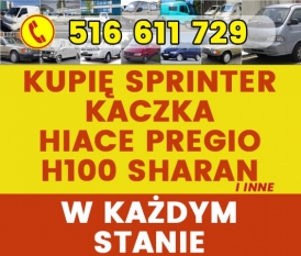SKUP MB SPRINTER KACZKA HIACE HYUNDAI H100 GOTÓWKA - zdjęcie 2