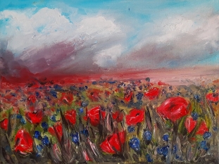 Obrazy Ręcznie Malowane Na Zamówienie - zdjęcie 6