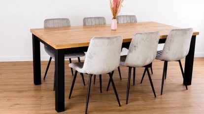 Odsprzedam stół wykonany na zamówienie w stylu LOFT - dobra cena. - zdjęcie 1