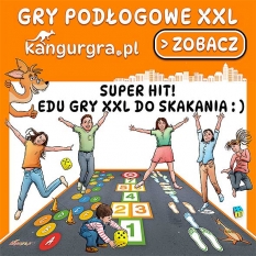 wielkie gry planszowe do skakania dla DZIECI od KangurGra.pl - zdjęcie 7