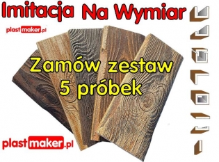 Lamele styropianowe drewnopodobne sufitowe i maskownice imitacja drewna  3d Na Wymiar - zdjęcie 1