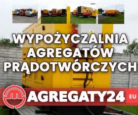 Wynajem, wypożyczalnia agregatów prądotwórczych (również usługi agregatami) - zdjęcie 1