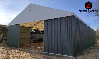 Hale namiotowe/produkcyjne/rolnicze -solidne konstrukcje stalowe - zdjęcie 5