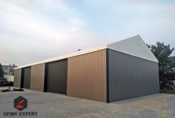 Hale namiotowe/produkcyjne/rolnicze -solidne konstrukcje stalowe - zdjęcie 4