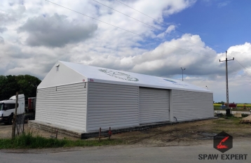 Hale namiotowe/produkcyjne/rolnicze -solidne konstrukcje stalowe - zdjęcie 2