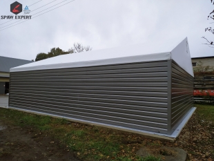 Hale namiotowe/magazyny całoroczne solidne konstrukcje stalowe - zdjęcie 3
