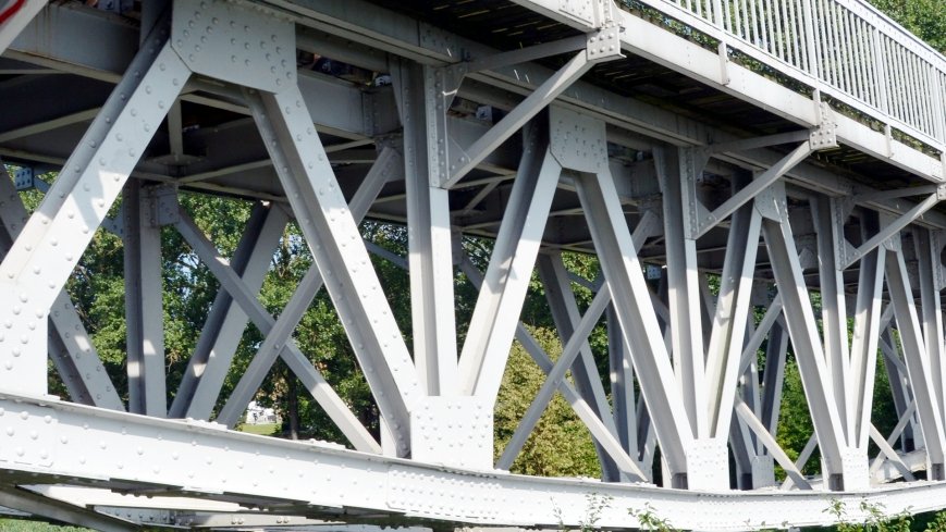 100-letni most kratownicowy w Kłecku - zdjęcie 1