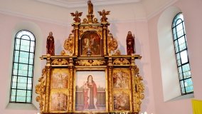 Świątynia w Kłecku z tryptykiem Mateusza Kossiora  - zdjęcie 5