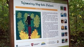 Zagadkowy słup na trasie z Tuczna do Zielonki - zdjęcie 4