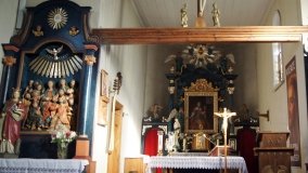 Rechta – drewniany kościół z dziełem ucznia Wita Stwosza - zdjęcie 16