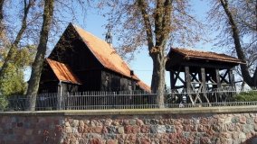 Strzelce – drewniany kościół w pobliżu Jeziora Pakoskiego - zdjęcie 8