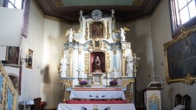 Tajemniczy kamień i drewniany kościół w Kościeszkach - zdjęcie 4