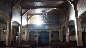 Tajemniczy kamień i drewniany kościół w Kościeszkach - zdjęcie 6