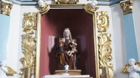 Tajemniczy kamień i drewniany kościół w Kościeszkach - zdjęcie 8