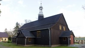 Tajemniczy kamień i drewniany kościół w Kościeszkach - zdjęcie 11