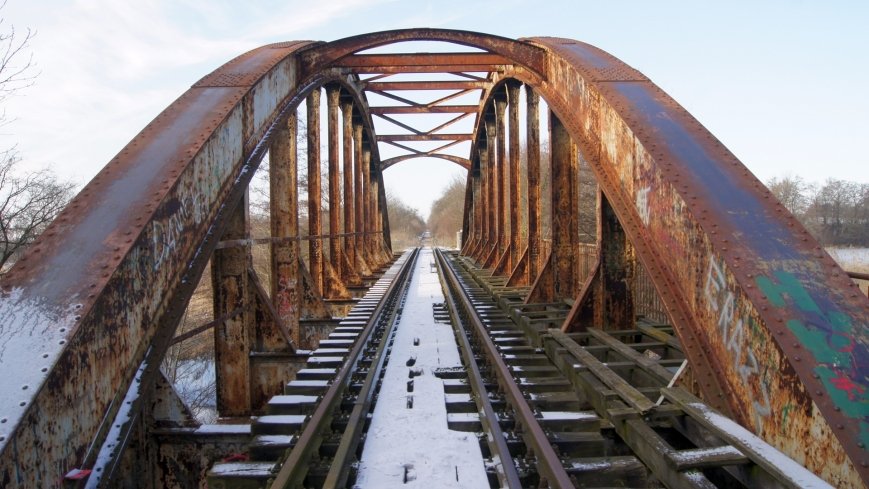Żelazny most w Żabnie - zdjęcie 1