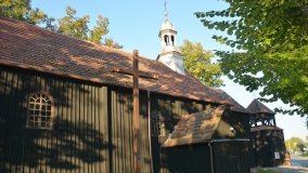 „Madonna Sykstyńska” z drewnianej świątyni w Niestronnie - zdjęcie 14